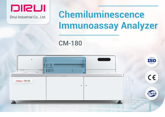 CM180 Clinical Chemistry Analyzer 200kg Automatic Immunoassay