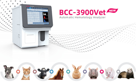 CE Automatic Hematology Analyzer Veterinary Large Capacity 110VA