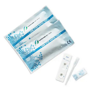 Self Testing Rapid Diagnostic Test Kit HIV Saliva OEM For Home Use