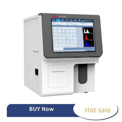 3 Diff Cbc Analyzer Machine Auto Hematology CE Certificated Large Capacity