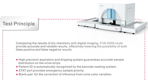 CE Urine Analyzer Machine 120 T/H Clinical Analytical Instruments