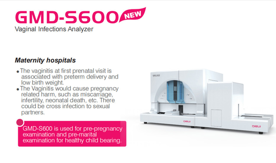 GMD-S600 Gynecology Medical Devices CE Auto Vaginal Infections Analyzer