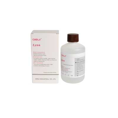 Original Hematology Analyzer Reagent Dirui Compatible CNAS Certificate