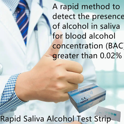 Breast Milk Alcohol Test Strips CE Easy Use For Breast Milk Feeding Alcohol Test