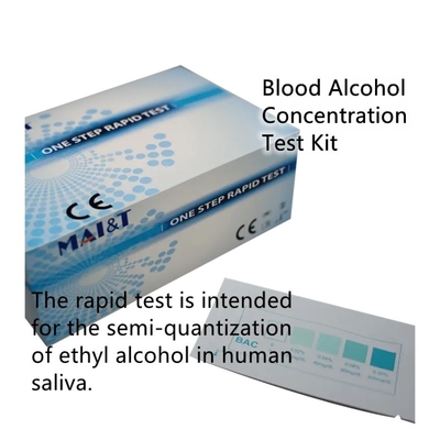 ISO Rapid Diagnostic Test Kit Reliable Analysis Breastmilk Alcohol Test Strips