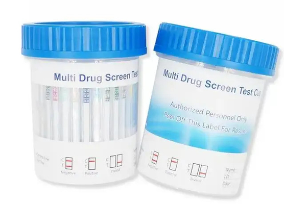 Plastic Rapid Diagnostic Test Kit ISO9001 Multi Panel Drug Of Abuse Test Cup