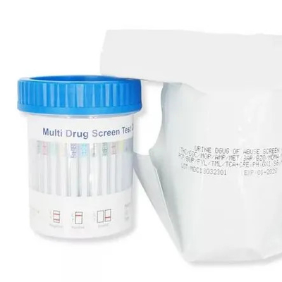 Plastic Rapid Diagnostic Test Kit ISO9001 Multi Panel Drug Of Abuse Test Cup