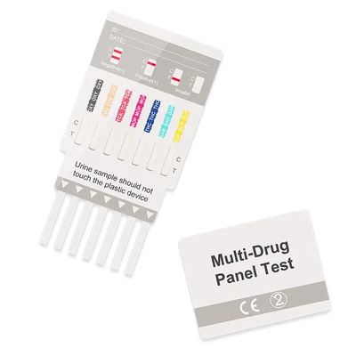 ISO13485 Rapid Diagnostic Test Kit 6 Panel Drug Combo Test Dipcard Kit